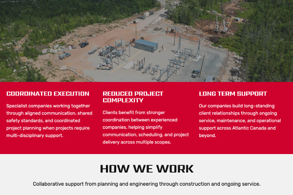 K-Line Collective Website, Image 2